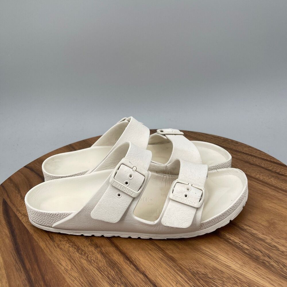 Birkenstock Arizona EVA Sandals Womens Size 9 / 40 White Casual Walking Shoes